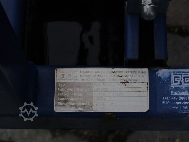 Glass storage FGL FGL-SW50-10/V3D