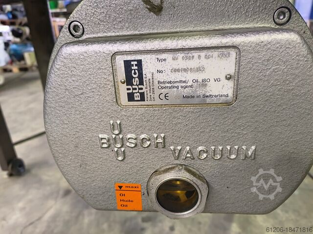 Busch Vakuumpumpenzentrale Busch 2 x Busch WV 2000 C 001 MCXX