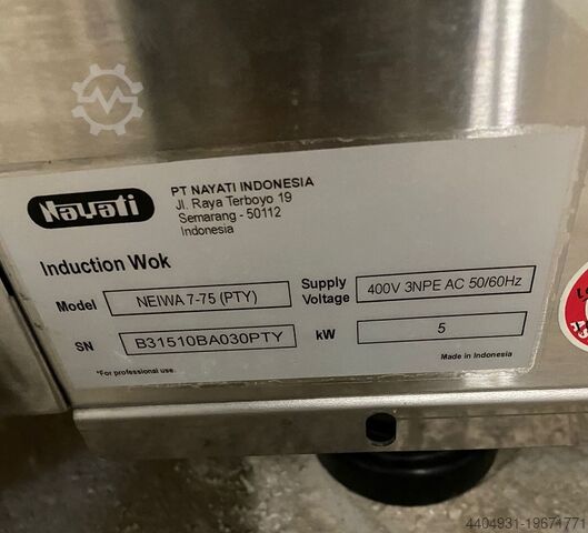 Induction Electric Wok NAYATI NAYATI NEWI 7-75
