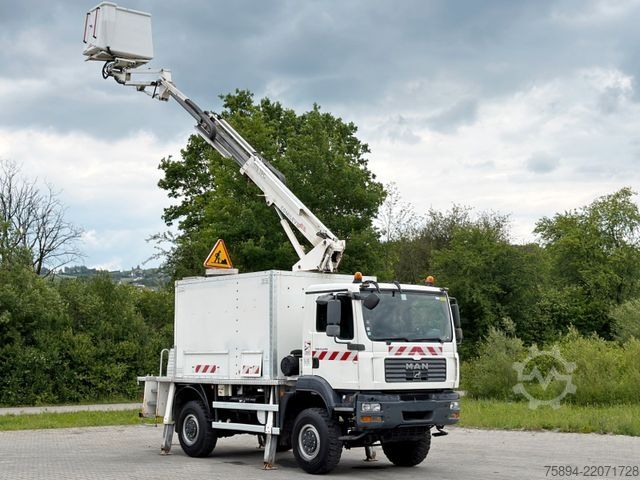 Truck-mounted work platform MAN TGM 13.240* Hubarbeitsbühne *COMILEV EN 170 TPC