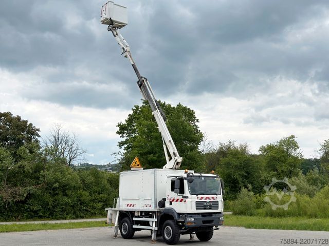 Truck-mounted work platform MAN TGM 13.240* Hubarbeitsbühne *COMILEV EN 170 TPC
