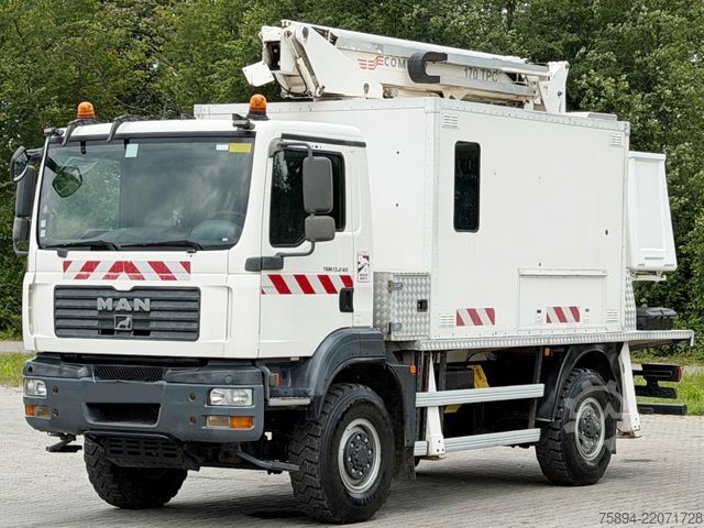 Truck-mounted work platform MAN TGM 13.240* Hubarbeitsbühne *COMILEV EN 170 TPC