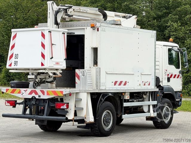 Truck-mounted work platform MAN TGM 13.240* Hubarbeitsbühne *COMILEV EN 170 TPC