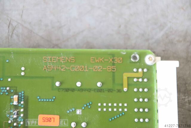 Control card Siemens C79458-L9001  PC 612 F