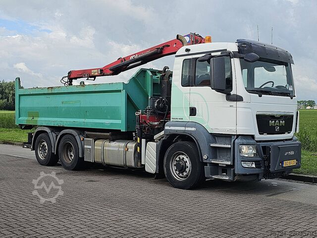 Hook arm system M.A.N. 26.400 TGS 6X4H-4 EEV HMF CRANE