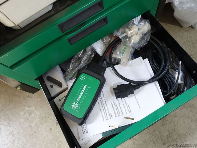 Exhaust gas measuring station HELLA GUTMANN MEGA COMPAA HG4