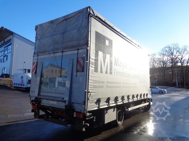 Transporter mit Pritsche & Plane IVECO 80E17 / EU3. 1. Hand