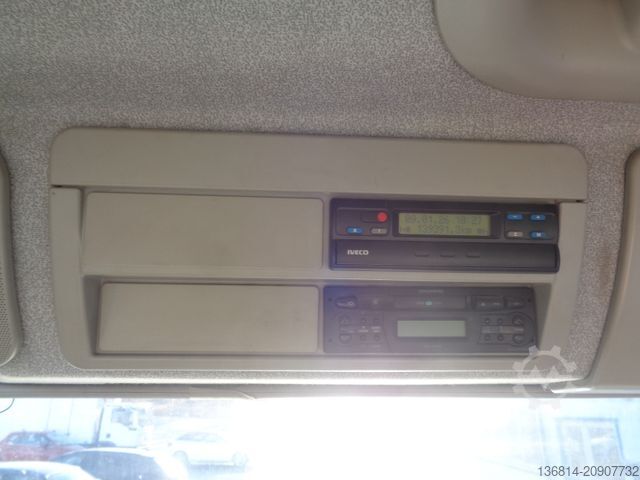 Transporter mit Pritsche & Plane IVECO 80E17 / EU3. 1. Hand