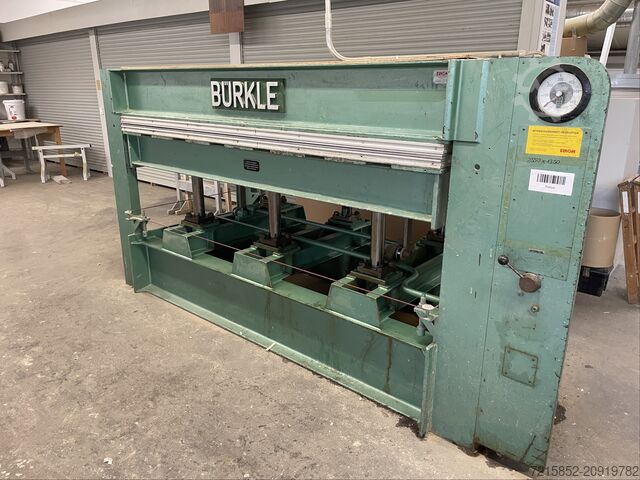 Veneer press Bürkle 
