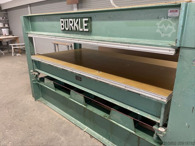 Veneer press Bürkle 