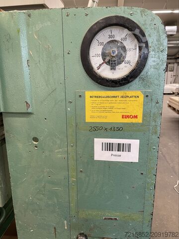 Veneer press Bürkle 