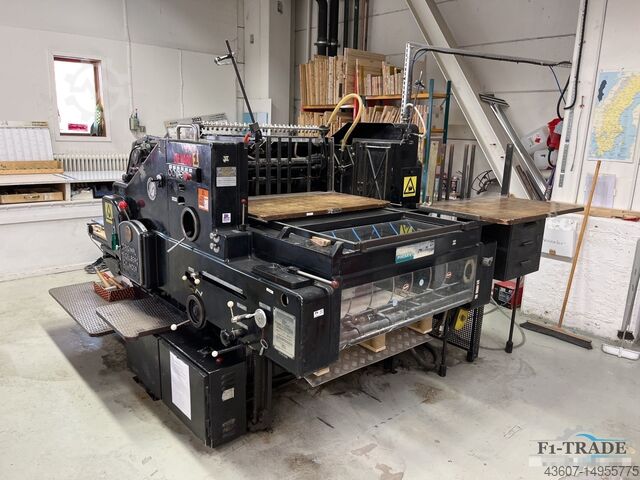 Letter Press Zylidner DIE Cutter Heidelberg SBD