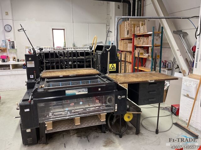 Letter Press Zylidner DIE Cutter Heidelberg SBD