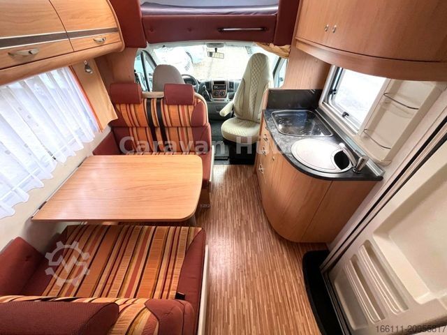 Alcove camper BÜRSTNER Levanto A 640 - Festbett - Garage - Tempomat -