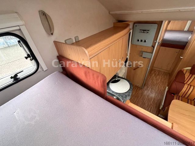 Alcove camper BÜRSTNER Levanto A 640 - Festbett - Garage - Tempomat -