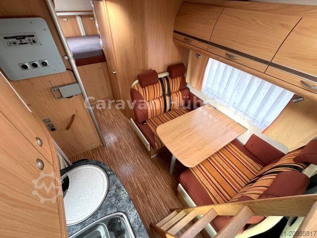 Alcove camper BÜRSTNER Levanto A 640 - Festbett - Garage - Tempomat -