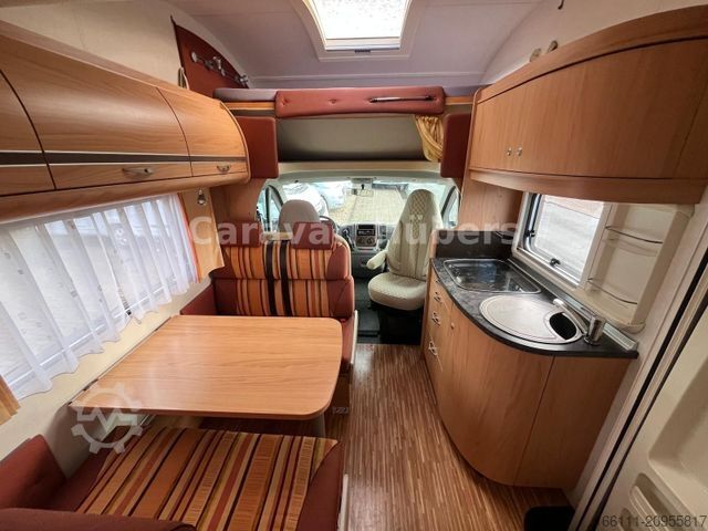 Alcove camper BÜRSTNER Levanto A 640 - Festbett - Garage - Tempomat -