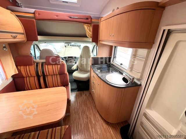Alcove camper BÜRSTNER Levanto A 640 - Festbett - Garage - Tempomat -