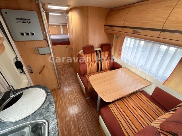 Alcove camper BÜRSTNER Levanto A 640 - Festbett - Garage - Tempomat -