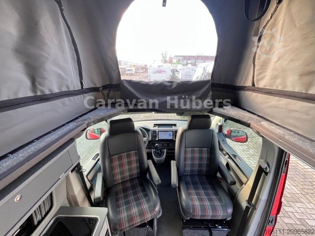 Semi-integrated camper VOLKSWAGEN T6 AMV Camper - Hubdach - Markise - Küche - AHK