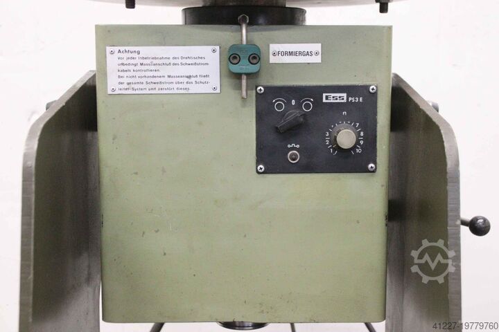 Welding rotating device pivoting Ess DTH 120