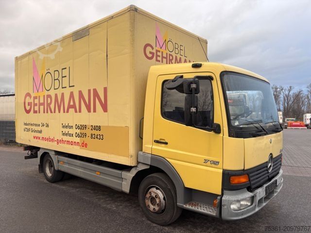 Box van MERCEDES-BENZ Atego 715 Koffer mit Türen