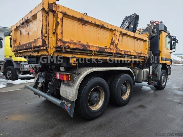 Truck chassis MERCEDES-BENZ Actros 3343 / 6X6 ALLRAD / EPS / Steel / GERMAN
