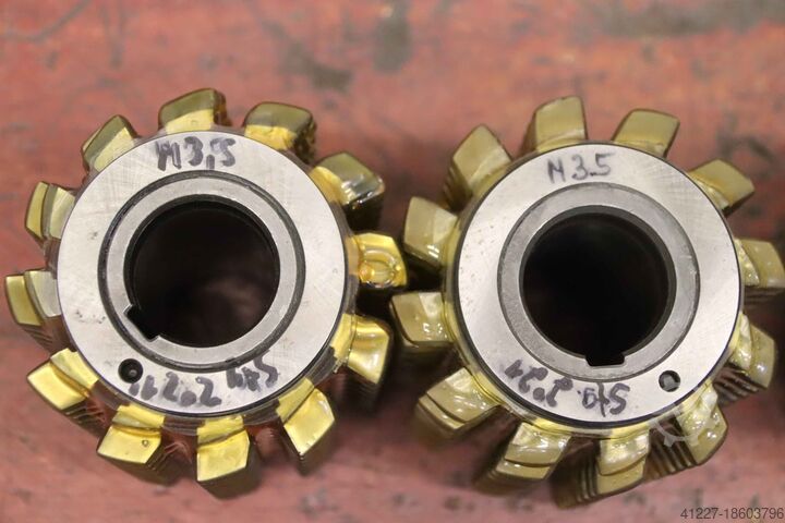 Modular milling cutter hob 6 pieces Fette Mod.3,5 R1 EW 20°