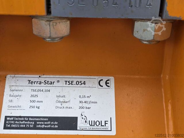 Blade separators Wolf Technik für Baumaschinen TSE.054.104