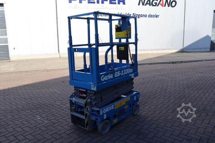 Scissor lift Genie GS1330M Valid inspection, *Guarantee! All-Electric