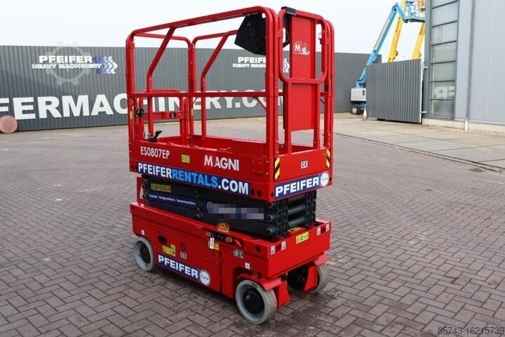 Scherenhebebühne Magni ES0807EP New And Available Directly From Stock, El