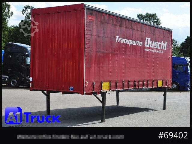 Wechselbrücke mit Pritsche & Plane KRONE Wechselbrücke Jumbo BDF 7,82