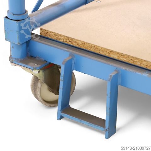 Gebrauchte Möbeltransportwagen L-Gestell, nestbar, L: 2000, B: 1130, H: 2200 (mm). Kruizinga 98-590GB