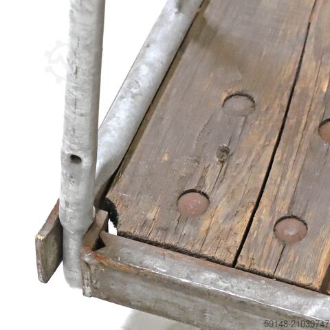 Gebrauchte Rollbehälter 2-seitig Klemmwände + 2 Spanngurte, L: 800, B: 720, H: 1680 (mm). Kruizinga 98-6926GB