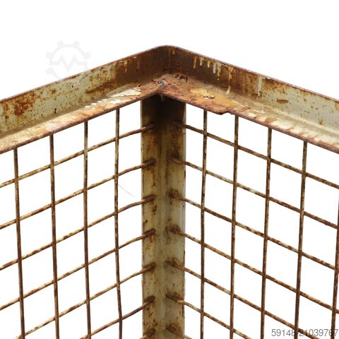 Gebrauchte Gitterbox Feste Konstruktion feste Konstruktion stapelbar 1 Langseite halb Kruizinga 99-5965GB