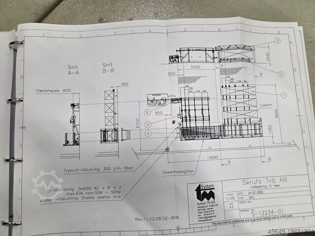 Gießmaschine System Tm Moulder InFeed