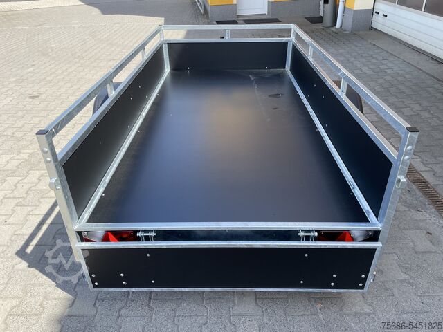 Car trailer Saris Holzanhänger Tieflader CW 255 133 1350 1