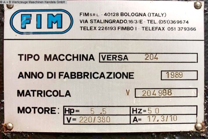 Notching Machine FIM / AMADA VERSA 204