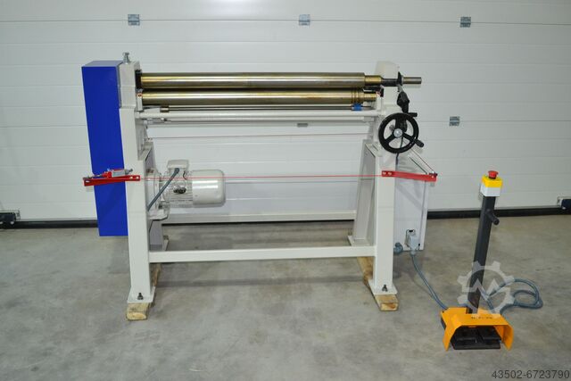 Drei-Walzen-Rundbiegemaschine Binmak 1250x90-2,5