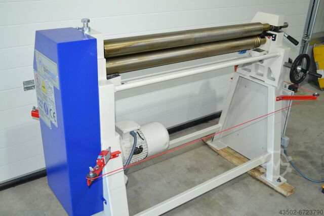 Drei-Walzen-Rundbiegemaschine Binmak 1250x90-2,5