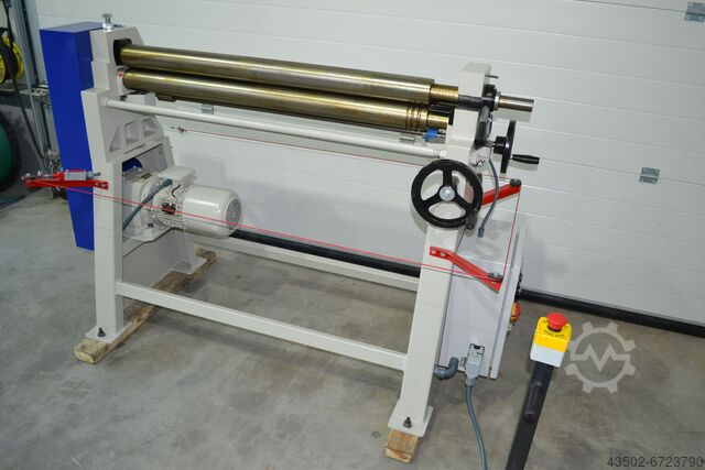 Drei-Walzen-Rundbiegemaschine Binmak 1250x90-2,5