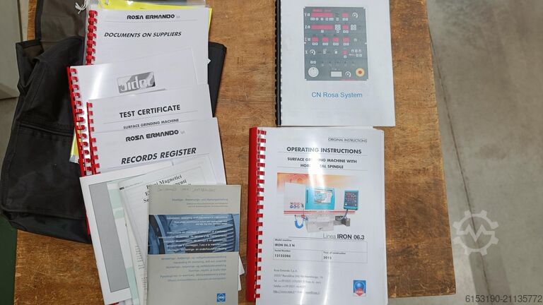 Flachschleifmaschine, so gut wie neu Rosa Linea Iron 6.3