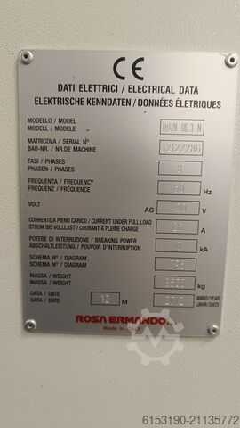 Flachschleifmaschine, so gut wie neu Rosa Linea Iron 6.3