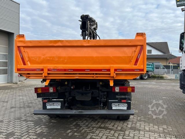 Kipper LKW MERCEDES-BENZ Axor 1828 K  2-Achs Kipper Kran Greifer