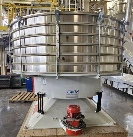 Tumbler screening machine GKM Siebtechnik GmbH KTS 2600/DS