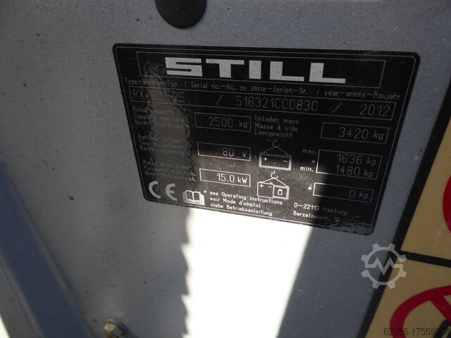 Electric 4-wheel forklift Still RX60-25