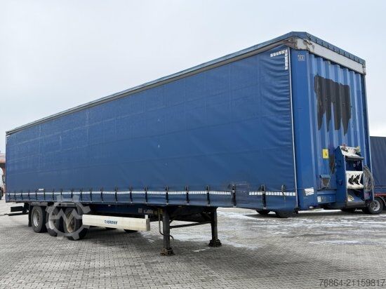 Auflieger mit Pritsche & Plane KRONE PRITSCHE + PLANE SD/P