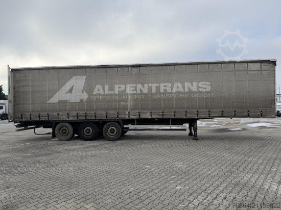 Auflieger mit Pritsche & Plane KRONE SPRIEGEL MIT PLANE SD/P27K0