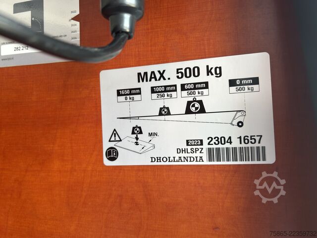 Delivery van Mercedes-Benz Sprinter 319 1.9 CDI / L3 H2 / Loadlift 500 kg ...