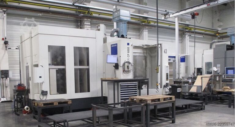 Horizontal machining center Heller CP 6000